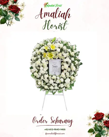 Krans Bunga Duka Sukalaksana